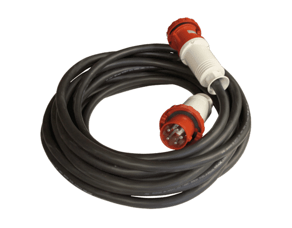 63A 415V Braided Ceeform Leads