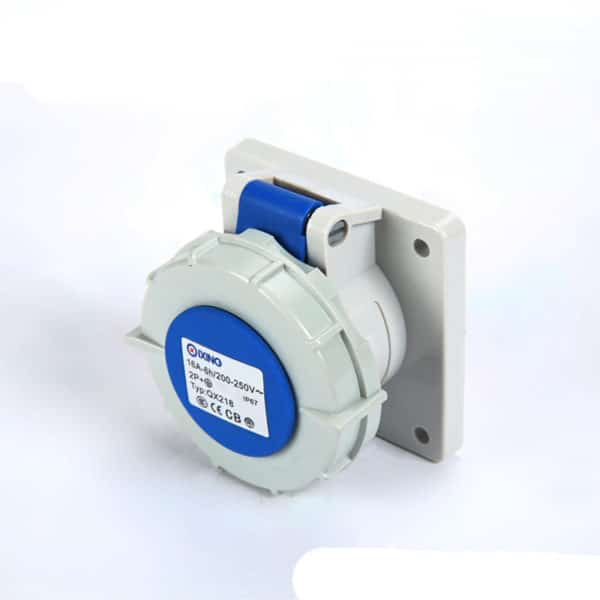 3 Pin IP67 Panel Outlet