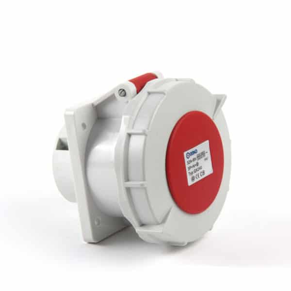 5 Pin IP67 Panel Outlet